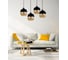 Подвесной светильник Lumina Deco Albion LDP 6805 BK+Tea 5