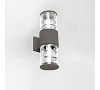 Фасадный светильник General Lighting Systems Апофема GWL-2Е27-M-IP65 графит 662514