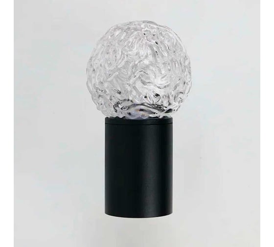 Фасадный светильник General Lighting Systems Квазар GWL-G9-5-ROUND-IP65 черный 662560