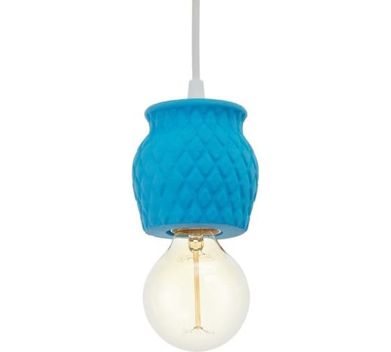 Светильник BayerLux 1976/1BL E27 60Вт синий 10х10х10-90 см 6858634