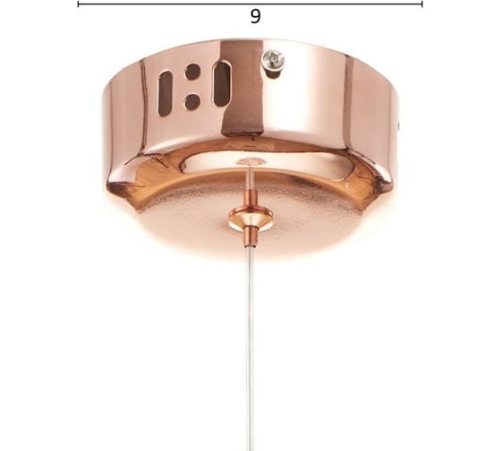 Светильник BayerLux 860151 LED 36Вт 3000К французское золото 10х10х46-146 см 5040821