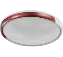 Светильник с ПДУ BayerLux 670019N LED 72Вт 3 режима 3000-6000К диммер белый-бордовый 50х50х8 см 4625982