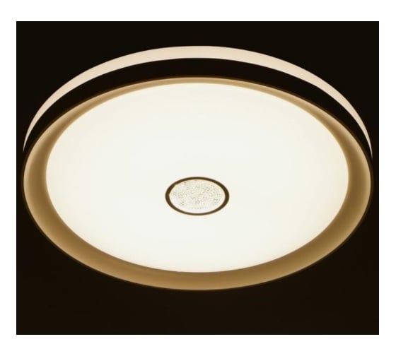 Светильник с ПДУ BayerLux 670519N LED 72Вт 3 режима 3000-6000К диммер белый 49х49х8 см 4623895