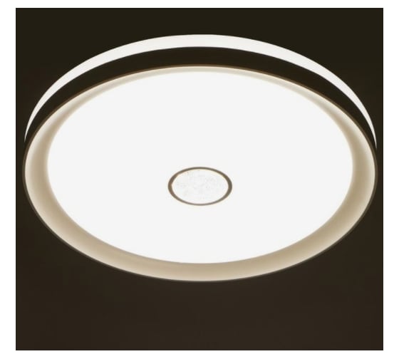 Светильник с ПДУ BayerLux 670519N LED 72Вт 3 режима 3000-6000К диммер белый 49х49х8 см 4623895