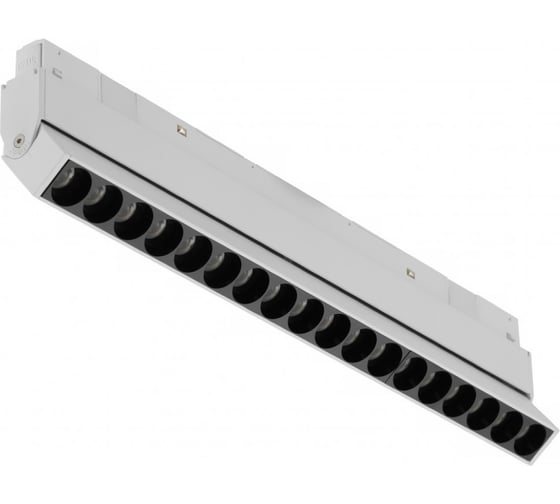 Трековый магнитный светодиодный светильник iLEDEX VISION48/22 4822-003-L350-18W-38DG-3000K-WH 1