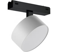 Трековый магнитный светодиодный светильник iLEDEX VISION48/25 4825-047-D120-15W-110DG-3000K-WH