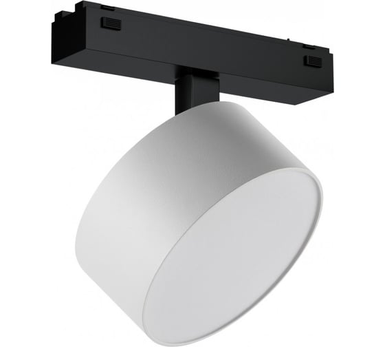 Трековый магнитный светодиодный светильник iLEDEX VISION48/25 4825-047-D120-15W-110DG-3000K-WH 1