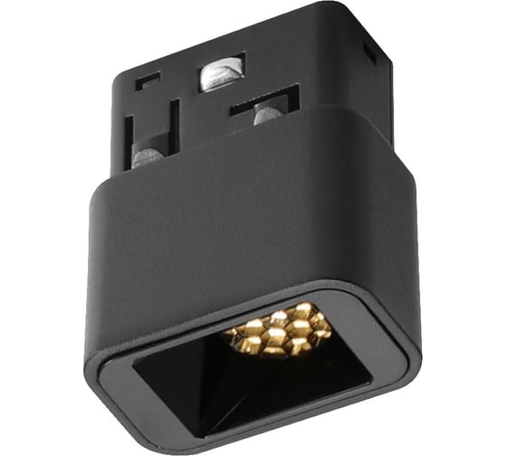 Трековый магнитный светодиодный светильник iLEDEX VISION48/22 4822-018-L36-2W-24DG-4000K-BK 1