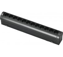 Трековый магнитный светодиодный светильник iLEDEX VISION48/25 4825-041-L209-12W-36DG-4000K-BK