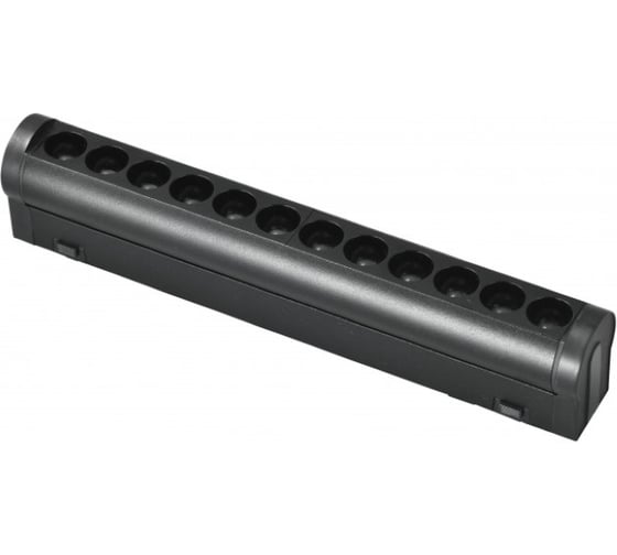 Трековый магнитный светодиодный светильник iLEDEX VISION48/25 4825-041-L209-12W-36DG-4000K-BK 1