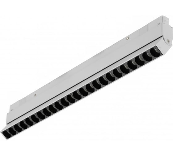 Трековый магнитный светодиодный светильник iLEDEX VISION48/22 4822-003-L462-24W-38DG-3000K-WH 1