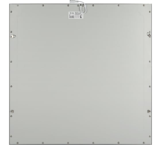 Светодиодная панель ЭРА SPL-540-W-40K-040 грильято 40Вт 4000К 3420Лм IP40 588x588x8, белая без драйвер Б0048920