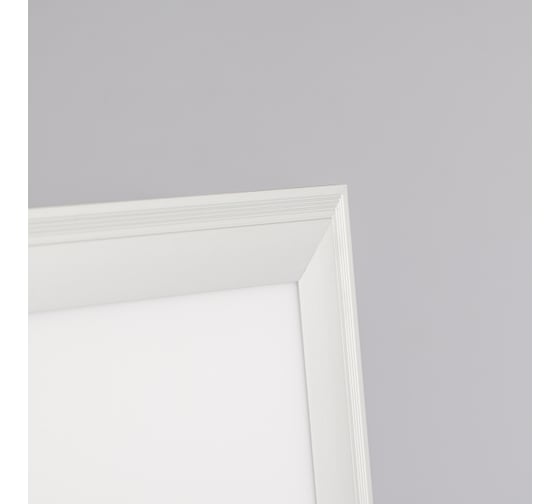 Светодиодная панель ЭРА SPL-540-W-65K-040 грильято 40Вт 6500К 3420Лм IP40 588x588x8 белая без драйвера, Б0048919