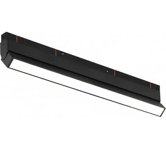 Трековый магнитный светодиодный светильник iLEDEX VISION48/22 4822-004-L602-24W-110DG-4000K-BK 1