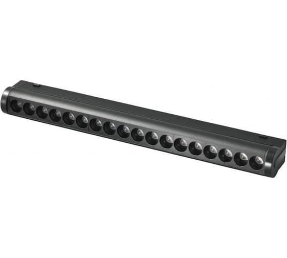 Трековый магнитный светодиодный светильник iLEDEX VISION48/25 4825-041-L305-18W-36DG-3000K-BK 1