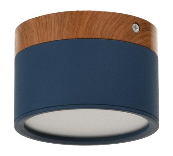 Светильник BayerLux LED, 12Вт, 4000К, синий, 11х11х7,5 см 4642573