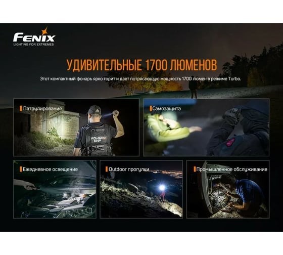 Фонарь Fenix PD35 V3.0 pd35v30