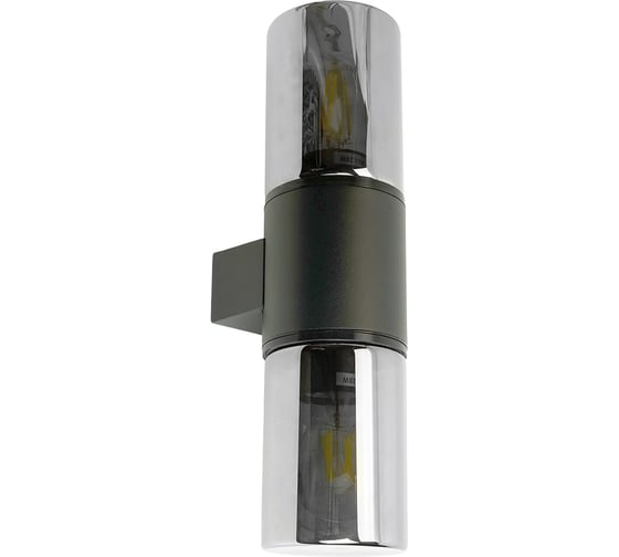 Светильник садово-парковый FERON 28W 230V 2хE27, DH1802, черный 51993 1