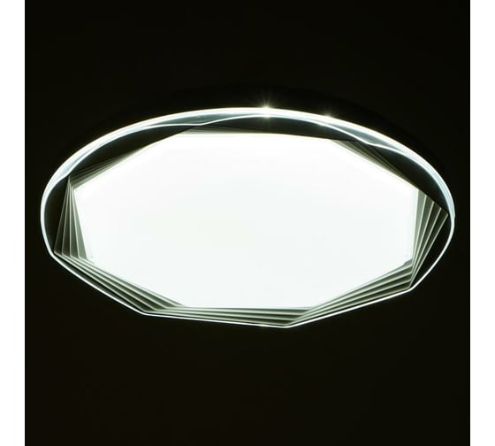 Светильник BayerLux с пультом ДУ 61152/1 LED 20+20Вт белый 40x40х7 см 5073761