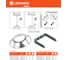 Светильник светодиодный LEDVANCE (ДСП) COMPACT VALUE 133Вт 4000К 110? черный IP65 4058075708181 6