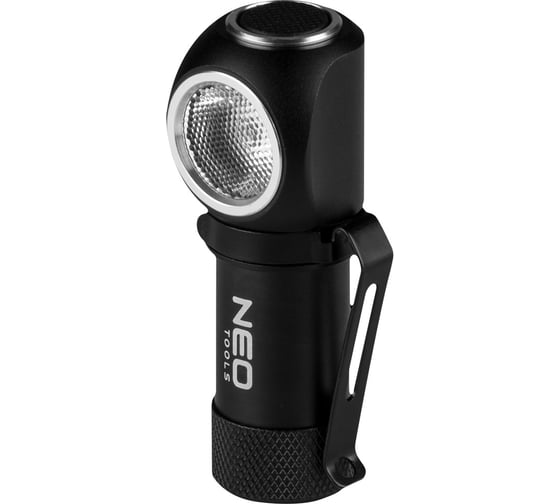 Налобный фонарь NEO Tools с аккумулятором 600 лм USB магнитная зарядка CREE XPG3 LED 99-027