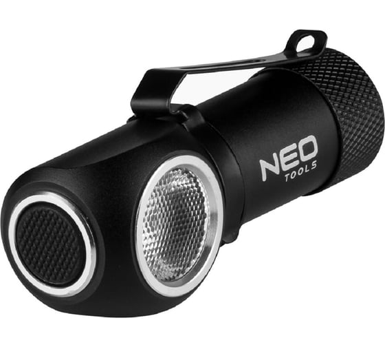 Налобный фонарь NEO Tools с аккумулятором 600 лм USB магнитная зарядка CREE XPG3 LED 99-027