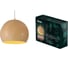 Подвесной светильник RITTER SPHERE 1xE27, дерево (матовый) 52641 4 7