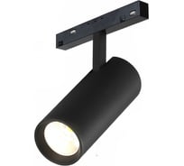 Трековый магнитный светодиодный светильник iLEDEX VISION48/22 SMART 4822-007-D75-30W-38DG-BK