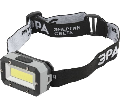 Налобный светодиодный фонарь ЭРА GB-708 Шторм, на батарейках, 3 режима, 5 Вт, СОВ, 3хААА Б0052750
