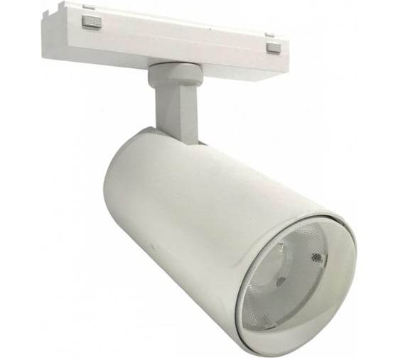 Трековый магнитный светодиодный светильник iLEDEX VISION48/25 4825-048-D60-10W-36DG-4000K-WH 1