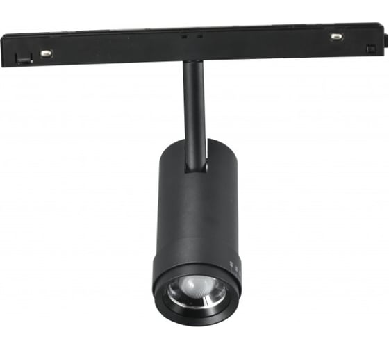 Трековый магнитный светодиодный светильник iLEDEX VISION48/22 ZOOM 4822-020-D47-10W-10/60DG-3000K-BK