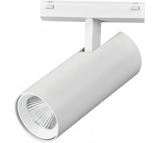 Трековый магнитный светодиодный светильник iLEDEX VISION48/25 4825-042-D55-18W-38DG-3000K-WH 1