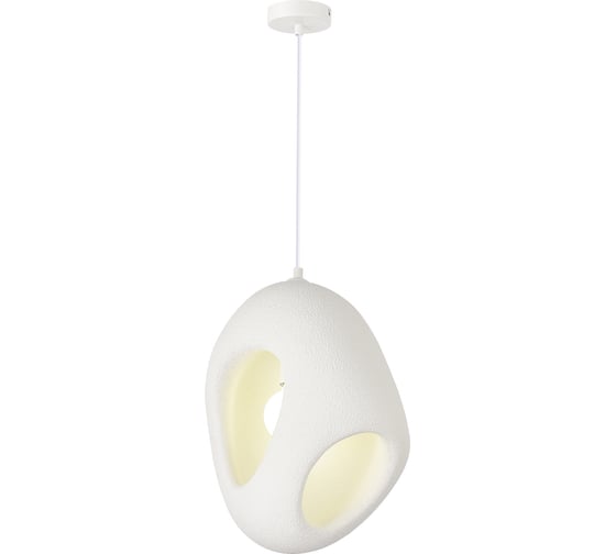 Светильник подвесной ST LUCE белый/белый E27 1*60W SL1522.543.01 1