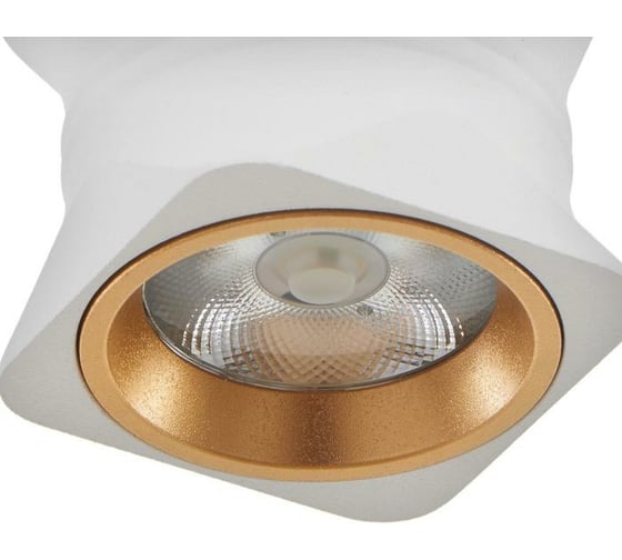 Светильник BayerLux 86608/1 LED 7Вт 4000К белый-золото 6,3х6,3х5,5 см 4941301