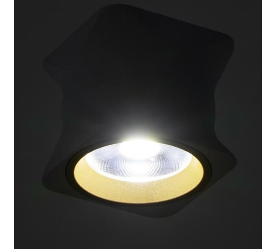 Светильник BayerLux 86608/1 LED 7Вт 4000К белый-золото 6,3х6,3х5,5 см 4941301