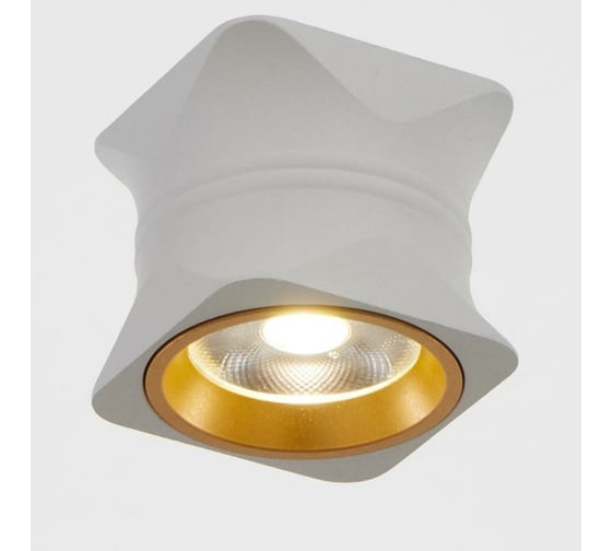 Светильник BayerLux 86608/1 LED 7Вт 4000К белый-золото 6,3х6,3х5,5 см 4941301