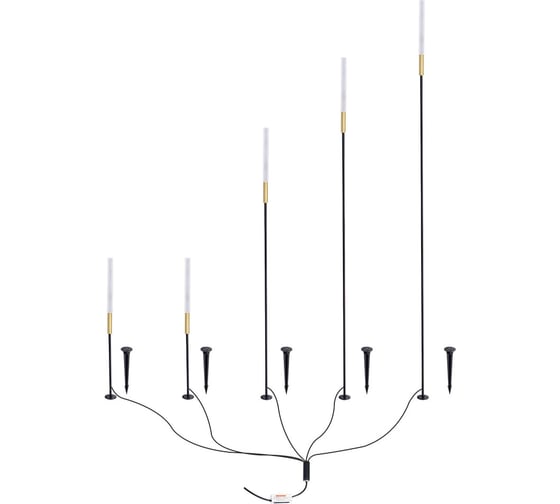 Уличный светильник ARTE LAMP A1083PA-5BK 1
