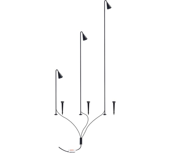Уличный светильник ARTE LAMP A1084PA-3BK 1