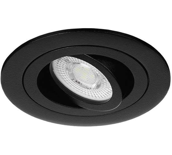 Встраиваемый cветильник Wolta ALTO mini под лампу MR11 с цоколем GU10 IP20 круглый Ч WDL-MR11/01BL-R 1