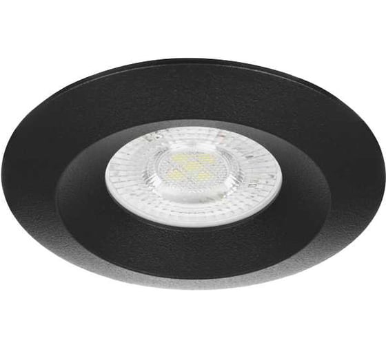 Встраиваемый cветильник WOLTA ACENTO под лампу MR11 с цоколем GU10 IP20 круглый Черн WDL-MR11/02BL-R 1