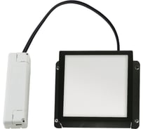 Светильник Uniel ULP-1010 7W/4000К IP40 GRILYATO OPAL BLACK UL-00012449