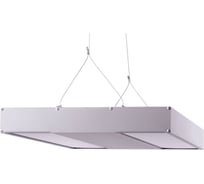 Светильник линейный светодиодный подвесной с фоновой подсветкой Uniel ULO-K16B 2x16W/4000K/L50 5W/3000K IP44 LIGHT GREY UL-00012590