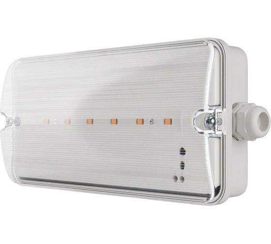 Светильник Uniel ULW-K25B 6W/4000K/EMG IP65 WHITE UL-00013352 1