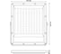 Прожектор Uniel ULF-F51D-150W/6500K IP65 200-240V GREY UL-00012760 7