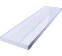 Светильник линейный светодиодный подвесной с фоновой подсветкой Uniel ULO-K16B 2x22W/4000K/L100 5W/3000K IP44 LIGHT GREY UL-00012592