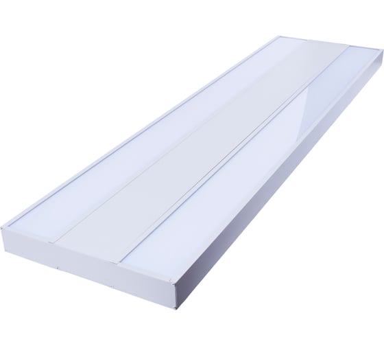 Светильник линейный светодиодный подвесной с фоновой подсветкой Uniel ULO-K16B 2x22W/4000K/L100 5W/3000K IP44 LIGHT GREY UL-00012592