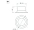 Светильник Arlight MS-BREEZE-BUILT-R125-16W Warm3000 1шт 036614(1) 3