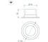 Светильник Arlight MS-BREEZE-BUILT-R104-12W Warm3000 1шт 036615(1) 3