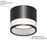 Светильник накладной под Led лампу Apeyron GX53, max 15Вт, IP20, черный, алюм.+ акрил, без лампы / 16-125 4