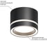 Светильник накладной под Led лампу Apeyron GX53, max 15Вт, IP20, черный, алюм.+ акрил, без лампы / 16-121 4